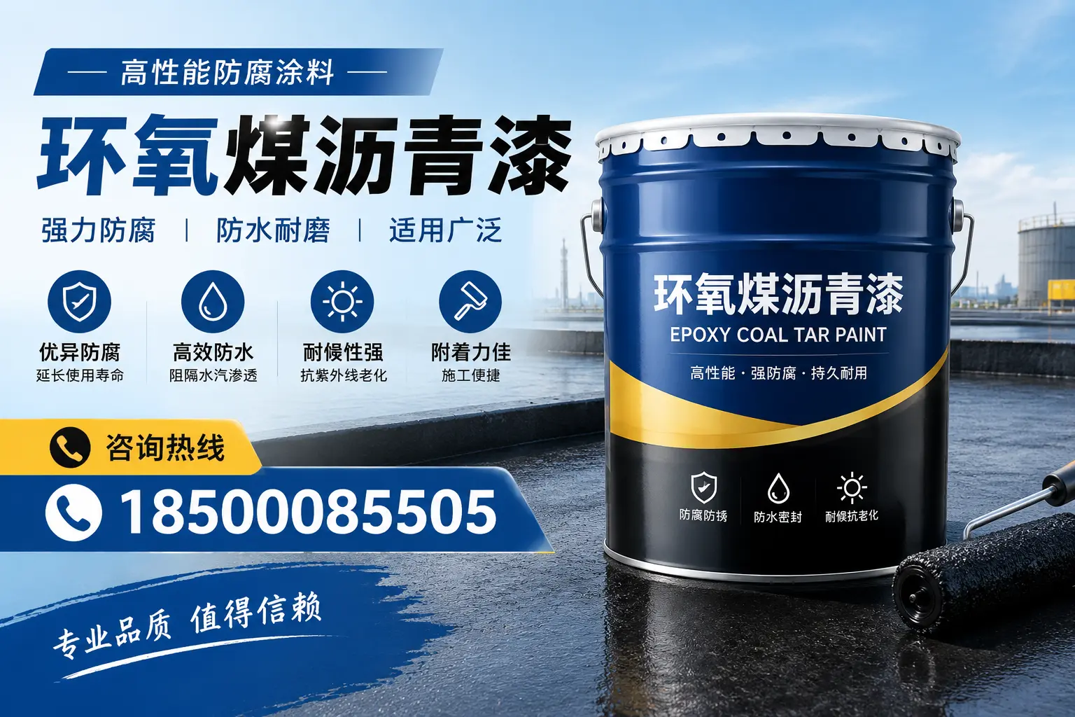 环氧煤沥青漆的主要成分与功能，巴彦淖尔用户深度了解